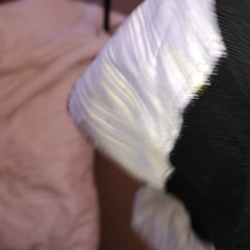 NYgard Black Light Weight Knit Top Stripe Hem M - Picture 6 of 7